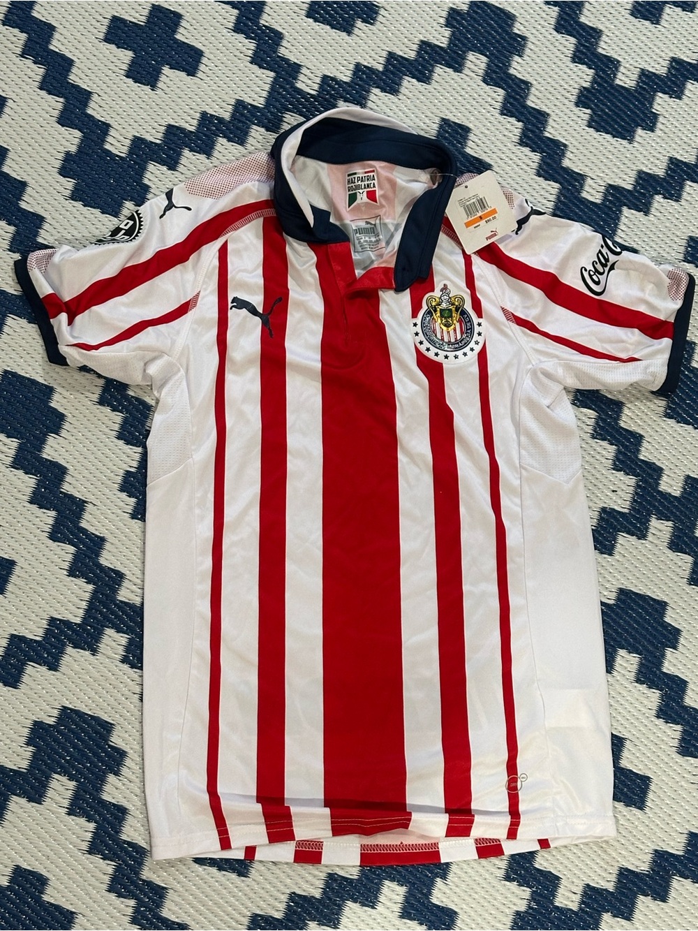 Puma Chivas Guadalajara Home Soccer Jersey Shirt 2018- 2019 Small New